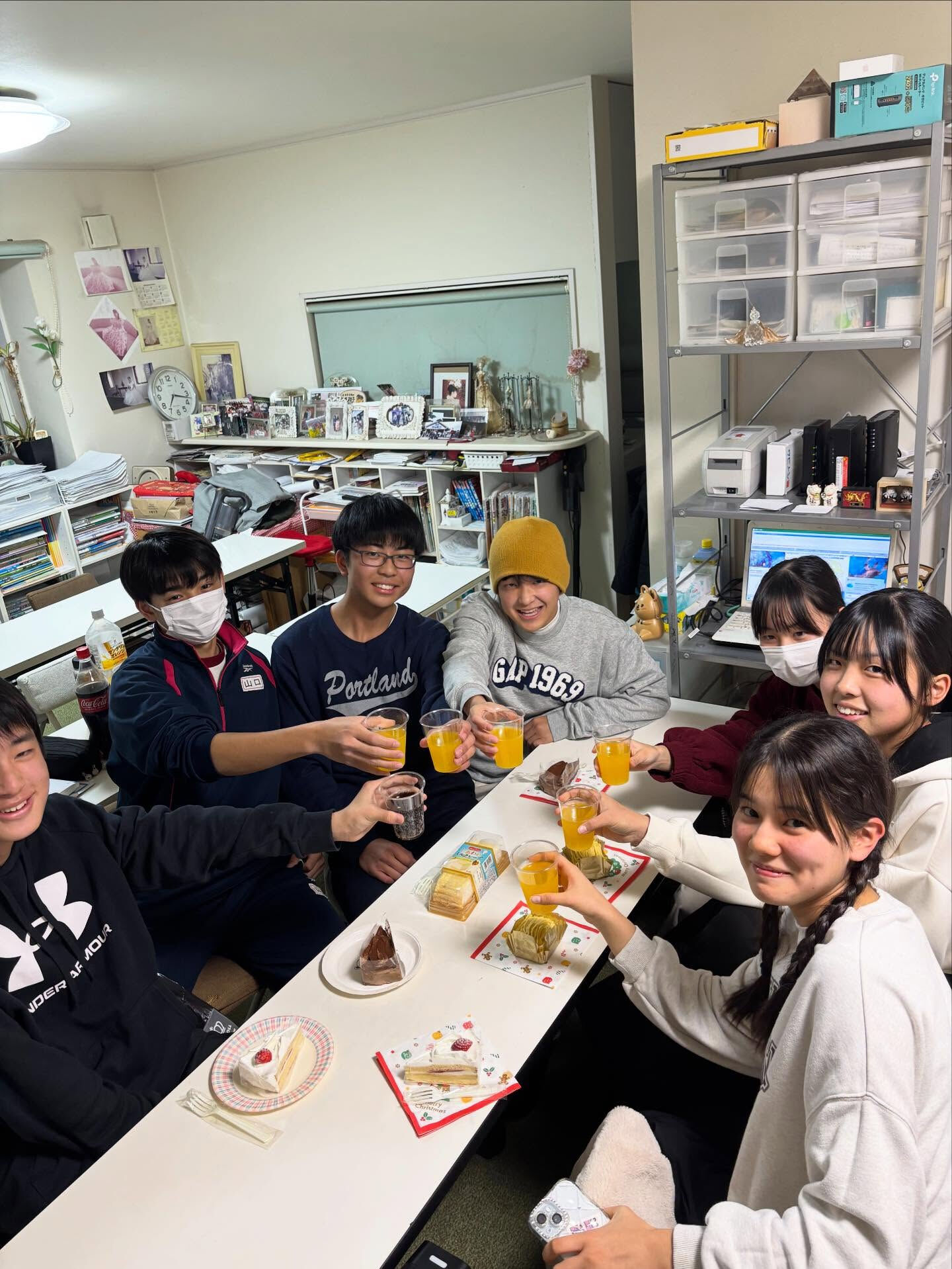 明日から冬期講習の受験生たち